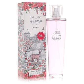 True Rose by Woods of Windsor - Eau De Toilette Spray 100 ml - voor vrouwen