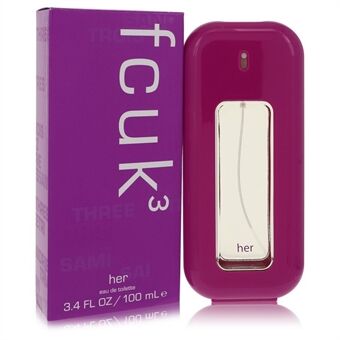 Fcuk 3 by French Connection - Eau De Toilette Spray 100 ml - voor vrouwen