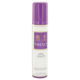 April Violets by Yardley London - Body Spray 77 ml - voor vrouwen