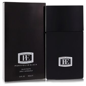 Portfolio Black by Perry Ellis - Eau De Toilette Spray 100 ml - voor mannen