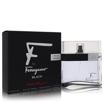 F Black by Salvatore Ferragamo - Eau De Toilette Spray 50 ml - voor mannen