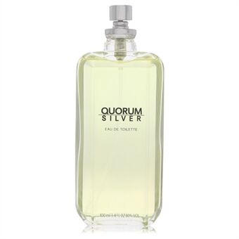 Quorum Silver by Puig - Eau De Toilette Spray (Tester) 100 ml - voor mannen