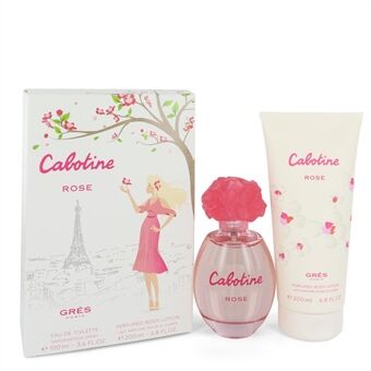 Cabotine Rose by Parfums Gres - Gift Set -- 3.4 oz Eau De Toilette Spray + 6.7 oz Body Lotion - voor vrouwen