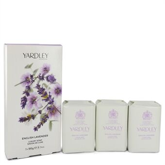 English Lavender by Yardley London - 3 x 104 ml Soap 104 ml - voor vrouwen
