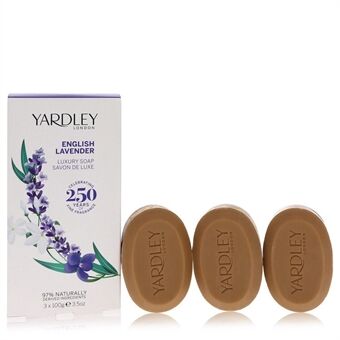 English Lavender by Yardley London - 3 x 104 ml Soap 104 ml - voor vrouwen