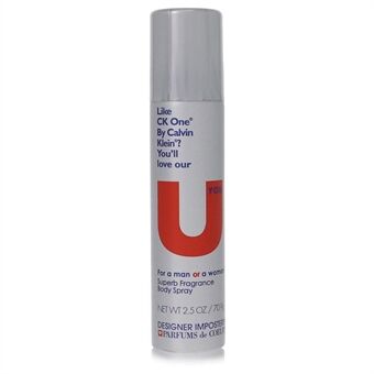 Designer Imposters U You by Parfums De Coeur - Deodorant Body Spray (Unisex) 75 ml - voor vrouwen