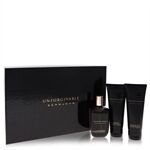 Unforgivable by Sean John - Gift Set -- 4.2 oz Eau De Toilette Spray + 3.4 oz Shower Gel + 3.4 oz After Shave Balm - voor mannen