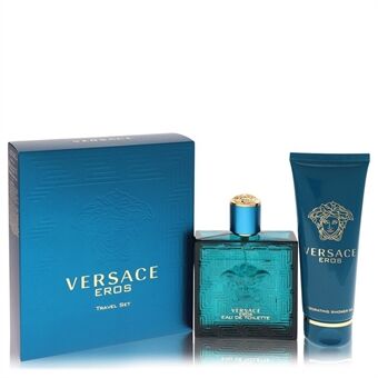 Versace Eros by Versace - Gift Set -- 3.4 oz Eau De Toilette Spray + 3.4 oz Shower Gel - voor mannen