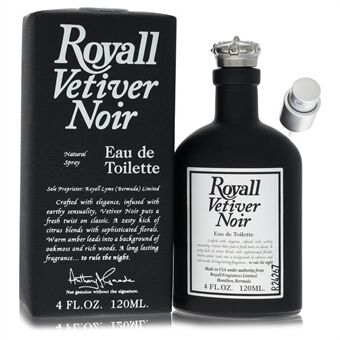 Royall Vetiver Noir by Royall Fragrances - Eau de Toilette Spray 120 ml - voor mannen