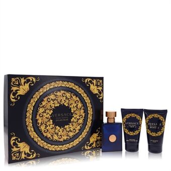 Versace Pour Homme Dylan Blue by Versace - Gift Set -- 1.7 oz Eau De Toilette Spray + 1.7 oz After Shave Balm + 1.7 oz Shower Gel - voor mannen