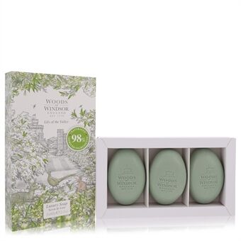 Lily of the Valley (Woods of Windsor) by Woods of Windsor - Three 62 ml Luxury Soaps 62 ml - voor vrouwen
