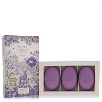 Lavender by Woods of Windsor - Fine English Soap 3  x 62 ml - voor vrouwen