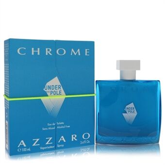 Chrome Under The Pole by Azzaro - Eau De Toilette Spray (Alcohol Free) 100 ml - voor mannen