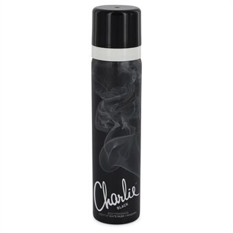 Charlie Black by Revlon - Body Fragrance Spray 75 ml - voor vrouwen