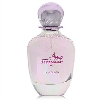 Amo Flowerful by Salvatore Ferragamo - Eau De Toilette Spray (Tester) 100 ml - voor vrouwen