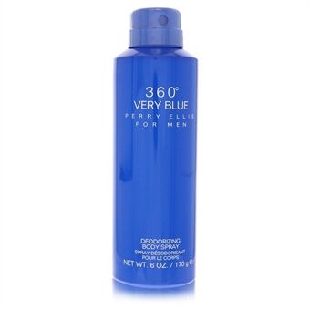 Perry Ellis 360 Very Blue by Perry Ellis - Body Spray (unboxed) 200 ml - voor mannen