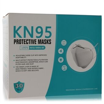 Kn95 Mask by Kn95 - Thirty (30) KN95 Masks, Adjustable Nose Clip, Soft non-woven fabric, FDA and CE Approved (Unisex) 1 size - voor vrouwen