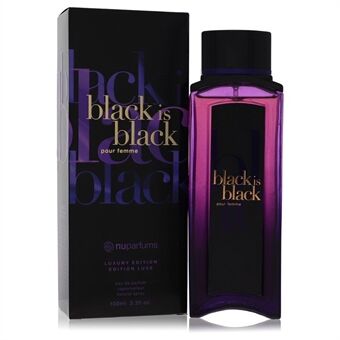 Black is Black by Nu Parfums - Eau De Parfum Spray 100 ml - voor vrouwen