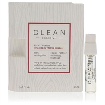 Clean Terra Woods Reserve Blend by Clean - Vial (sample) 1 ml - voor vrouwen
