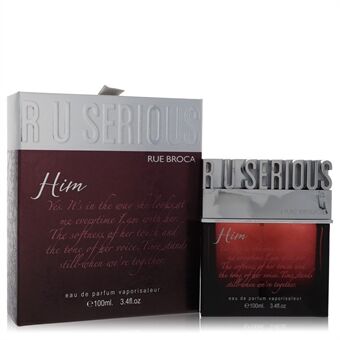 R U Serious Him by Rue Broca - Eau De Parfum Spray 100 ml - voor mannen