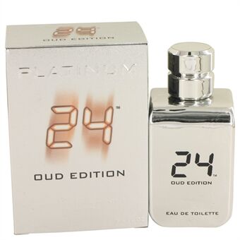 24 Platinum Oud Edition by ScentStory - Eau De Toilette Concentree Spray  + 0.8 oz {Pocket Spray (Unisex) 100 ml  100 ml  Eau De Toilette Concentree Spray  + 0.8 oz Pocket Spray (Unisex) - voor mannen