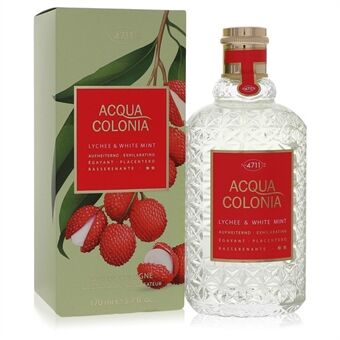 4711 Acqua Colonia Lychee & White Mint by 4711 - Eau De Cologne Spray (unisex) 169 ml - voor vrouwen