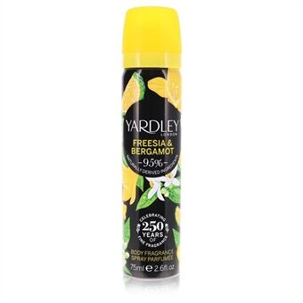Yardley Freesia & Bergamot by Yardley London - Body Fragrance Spray 77 ml - voor vrouwen