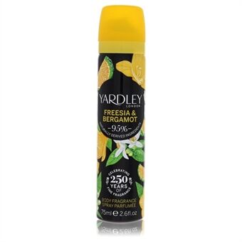 Yardley Freesia & Bergamot by Yardley London - Body Fragrance Spray 77 ml - voor vrouwen