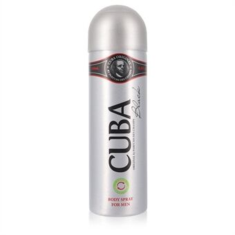 CUBA Black by Fragluxe - Body Spray 195 ml - voor mannen