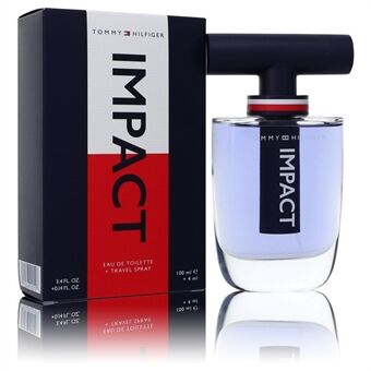 Tommy Hilfiger Impact by Tommy Hilfiger - Gift Set -- 3.4 oz Eau De Toilette Spray + .14 oz Travel EDT Spray - voor mannen