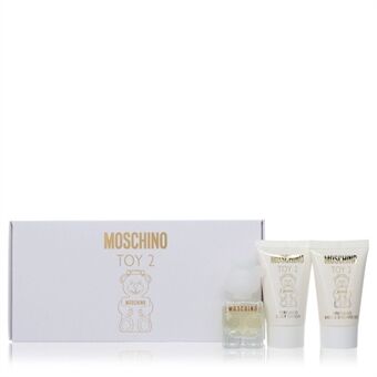 Moschino Toy 2 by Moschino - Gift Set -- .17 oz Mini EDP Spray + .8 oz Body Lotion + .8 oz Shower Gel - voor vrouwen