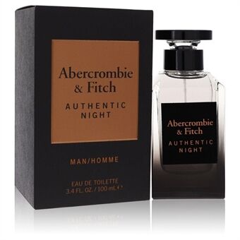 Abercrombie & Fitch Authentic Night by Abercrombie & Fitch - Eau De Toilette Spray 100 ml - voor mannen