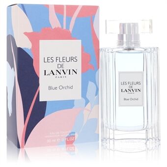 Les Fleurs De Lanvin Blue Orchid by Lanvin - Eau De Toilette Spray 90 ml - voor vrouwen