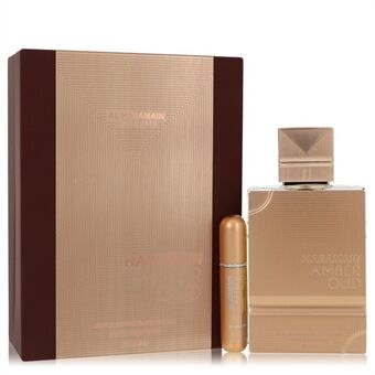 Al Haramain Amber Oud Gold Edition Extreme by Al Haramain - Gift Set 200 ml 6.7 Pure Perfume Spray + 0.34 oz Refillable Spray - voor vrouwen