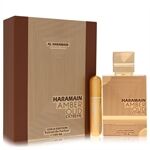 Al Haramain Amber Oud Gold Edition Extreme by Al Haramain - Gift Set 100 ml 3.4 Pure Perfume Spray + 0.34 oz Refillable Spray - voor vrouwen