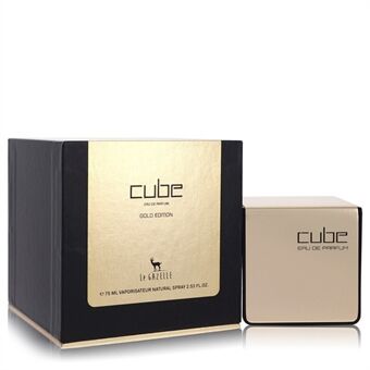 Le Gazelle Cube Gold Edition by Le Gazelle - Eau De Parfum Spray 75 ml - voor mannen