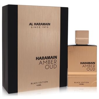 Al Haramain Amber Oud Black Edition by Al Haramain - Gift Set 150 ml 150 ml Eau De Parfum Spray + 0.34 oz Refillable Spray - voor mannen