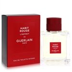 Habit Rouge L'instinct by Guerlain - Eau De Toilette Intense Spray 50 ml - voor mannen