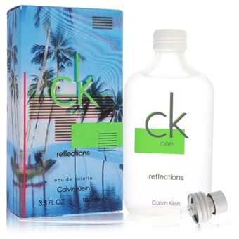 CK One Reflections by Calvin Klein - Eau De Toilette Spray (Unisex) 100 ml - voor mannen