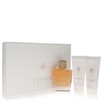 Usher Femme by Usher - Gift Set -- 3.4 oz Eau De Parfum Spray + 3.4 oz Body Lotion + 3.4 oz Shower Gel - voor vrouwen