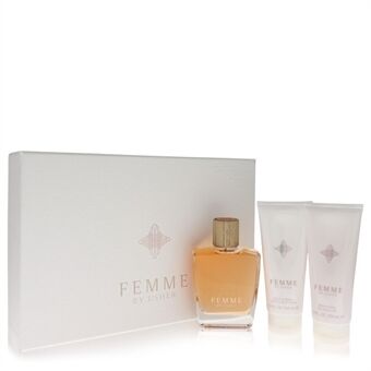 Usher Femme by Usher - Gift Set -- 3.4 oz Eau De Parfum Spray + 3.4 oz Body Lotion + 3.4 oz Shower Gel - voor vrouwen