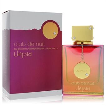 Club De Nuit Untold by Armaf - Eau De Parfum Spray (Unisex) 106 ml - voor vrouwen