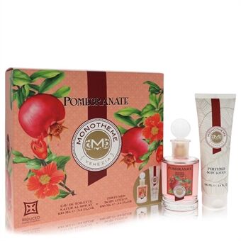 Monotheme Pomegranate by Monotheme - Gift Set -- 3.4 oz Eau De Toilette Spray + 3.4 oz Body Lotion - voor vrouwen