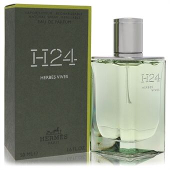 Hermes H24 Herbes Vives by Hermes - Eau De Parfum Refillable Spray 50 ml - voor mannen
