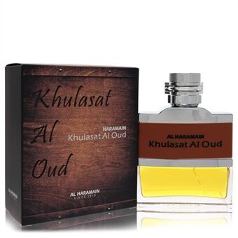 Al Haramain Khulasat Al Oud by Al Haramain - Eau De Parfum Spray (Unisex) 100 ml - voor mannen