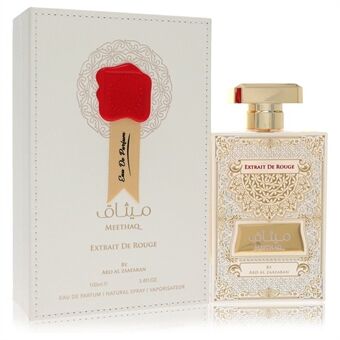Ard Al Zaafaran Meethaq Extrait De Rouge by Al Zaafaran - Eau De Parfum Spray (Unisex) 100 ml - voor mannen