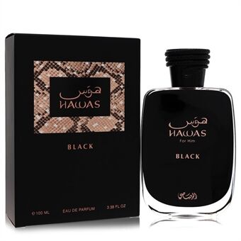 Hawas Black by Rasasi - Eau De Parfum Spray 100 ml - voor mannen