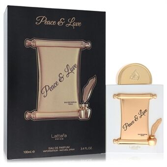 Lattafa Peace & Love by Lattafa - Eau De Parfum Spray (Unisex) 100 ml - voor mannen