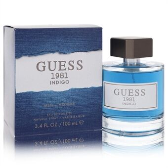 Guess 1981 Indigo by Guess - Eau De Toilette Spray (Tester) 100 ml - voor mannen