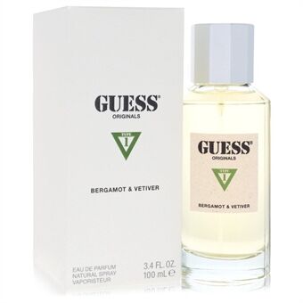 Guess Originals Type 1 Bergamot & Vetiver by Guess - Eau De Parfum Spray 100 ml - voor mannen
